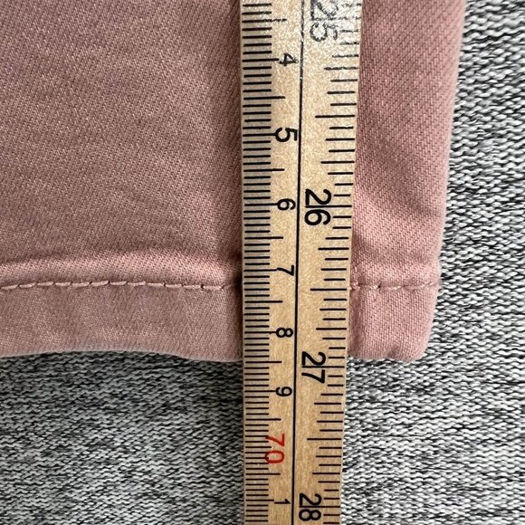 Buffalo David Bitton Jeans Women 12/32 Pink Aubrey Mid Rise Stretch Ankle Grazer - Picture 7 of 14